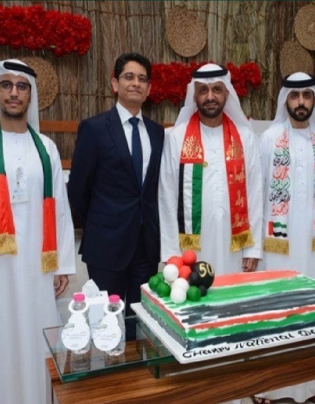 Invest Bank Celebrates UAE's 50th National Day.